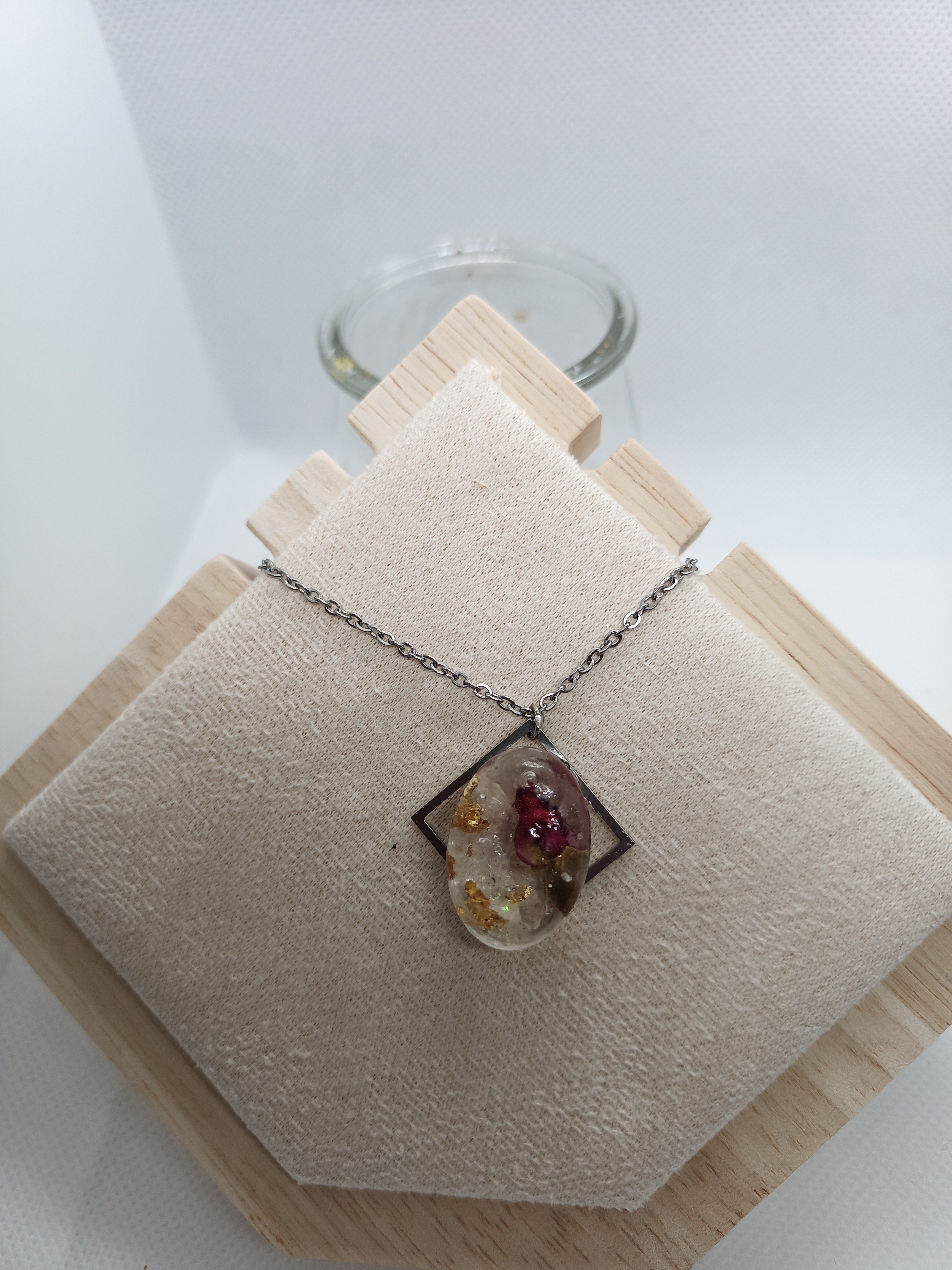 Collier "Bouton de Rose"