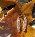 Boucles d'oreilles "Chute de strass"