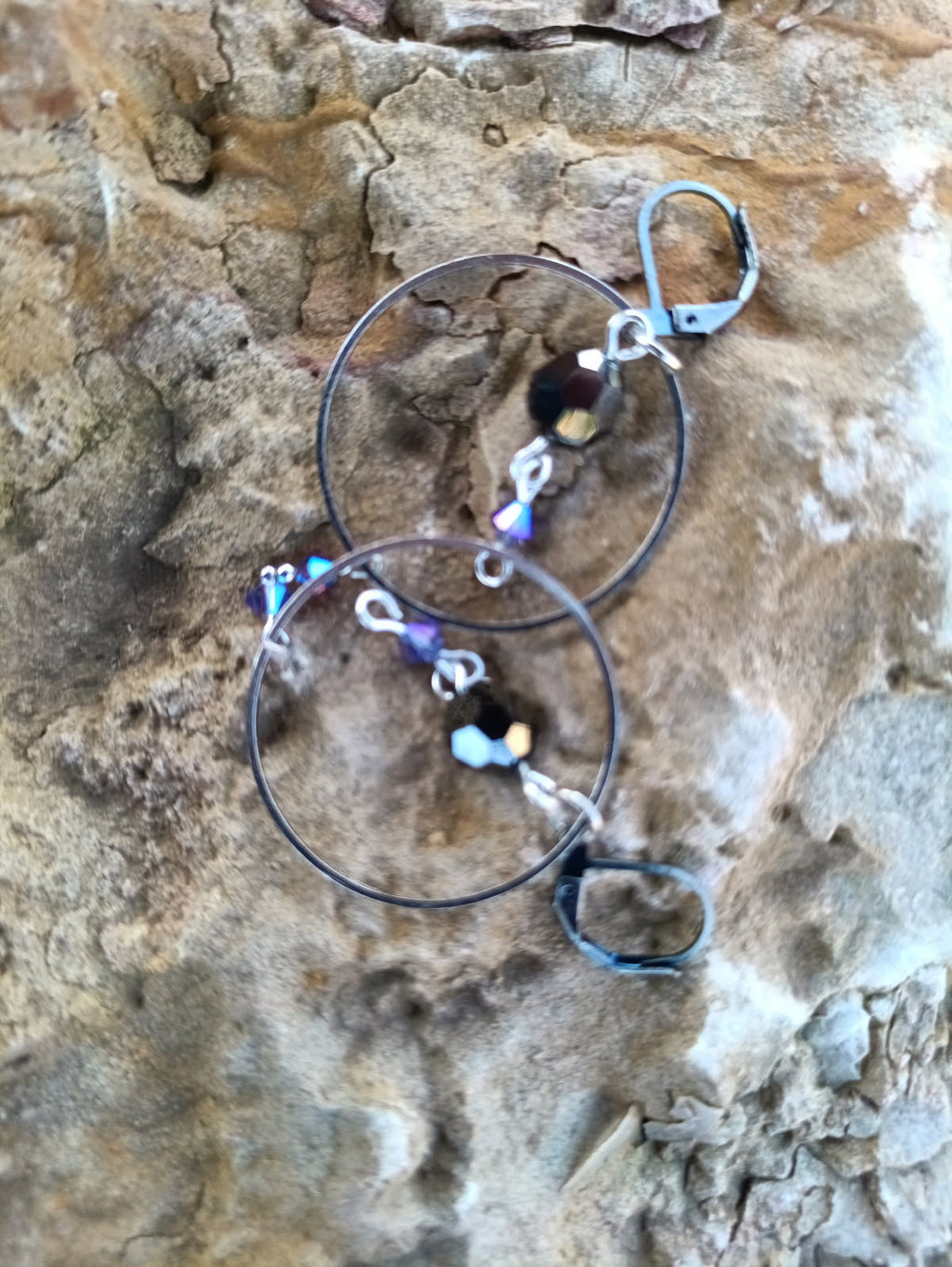 Boucles d'oreilles "lune"