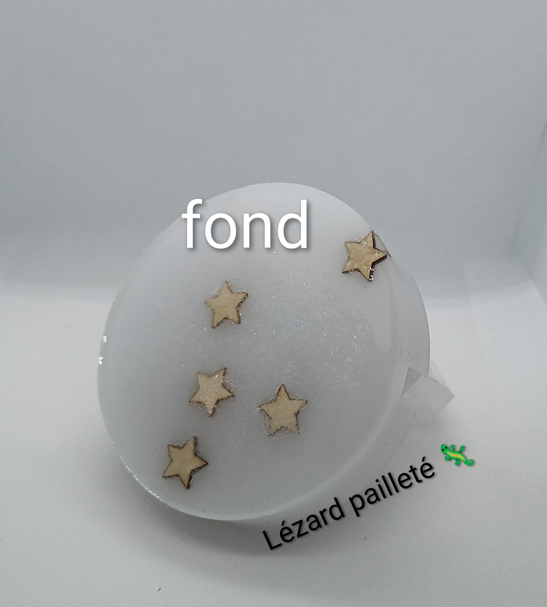 Porte-bougie "Sous la neige"