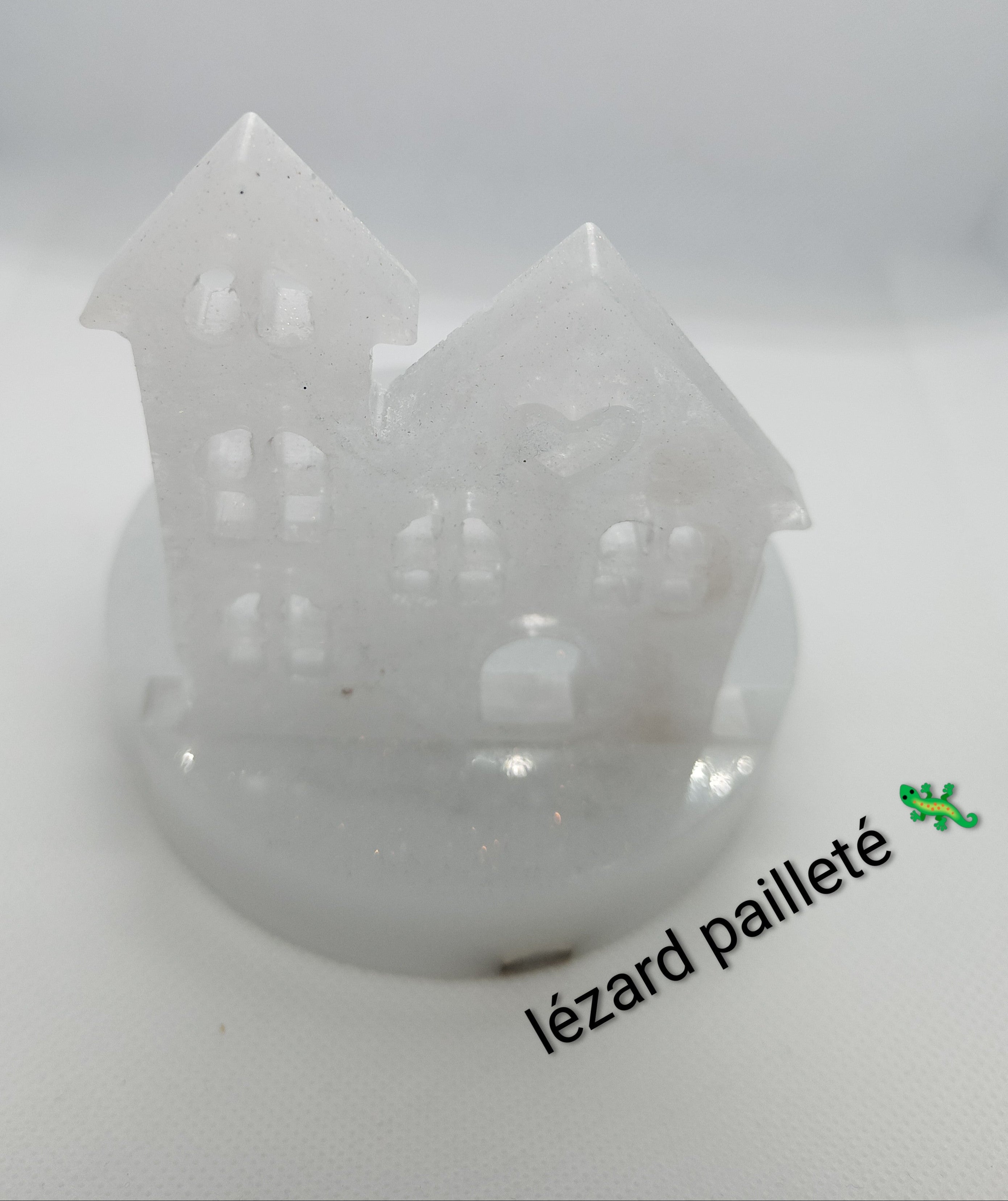 Porte-bougie "Sous la neige"