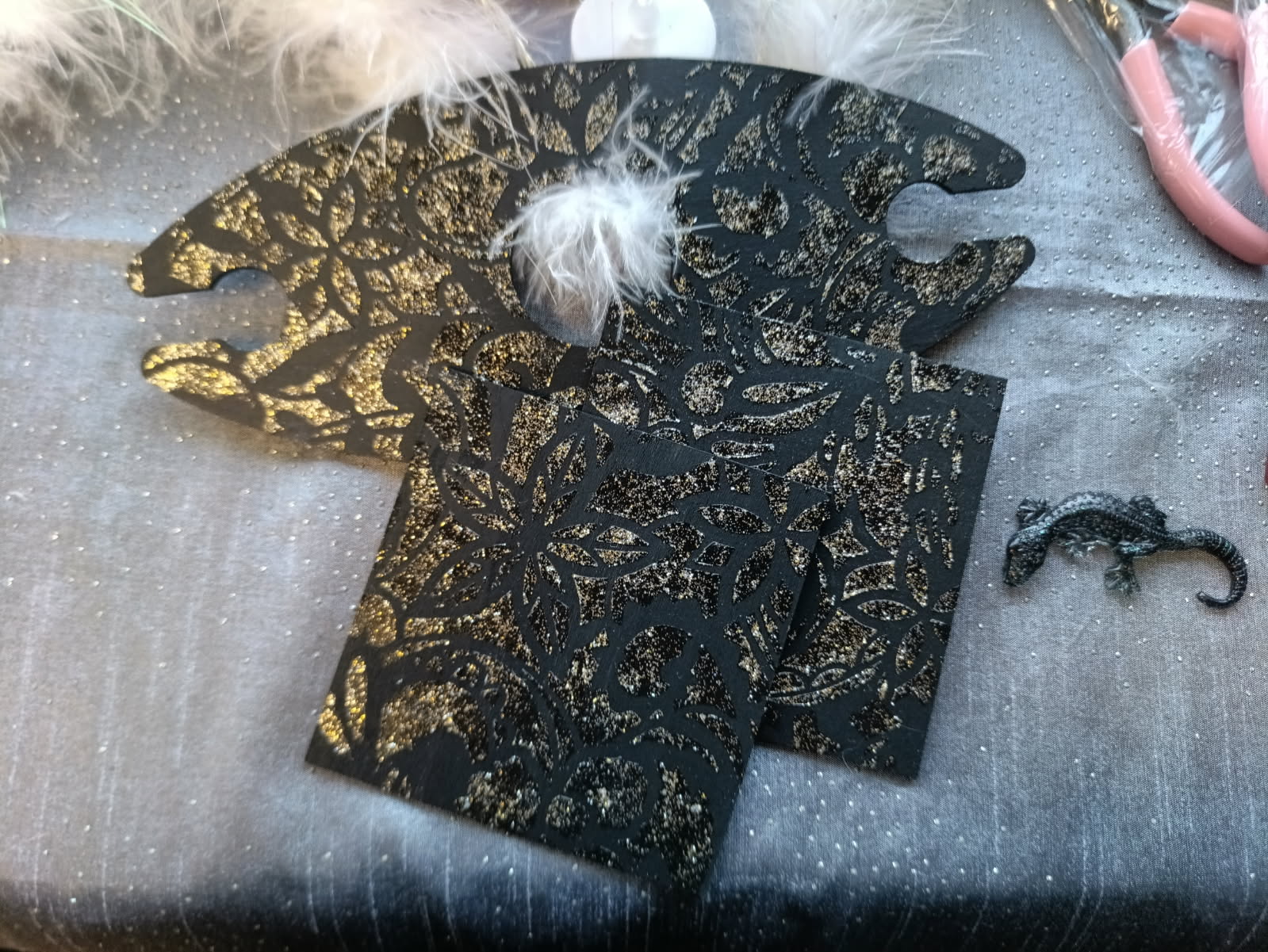 Porte-verres et 2 dessous de verre